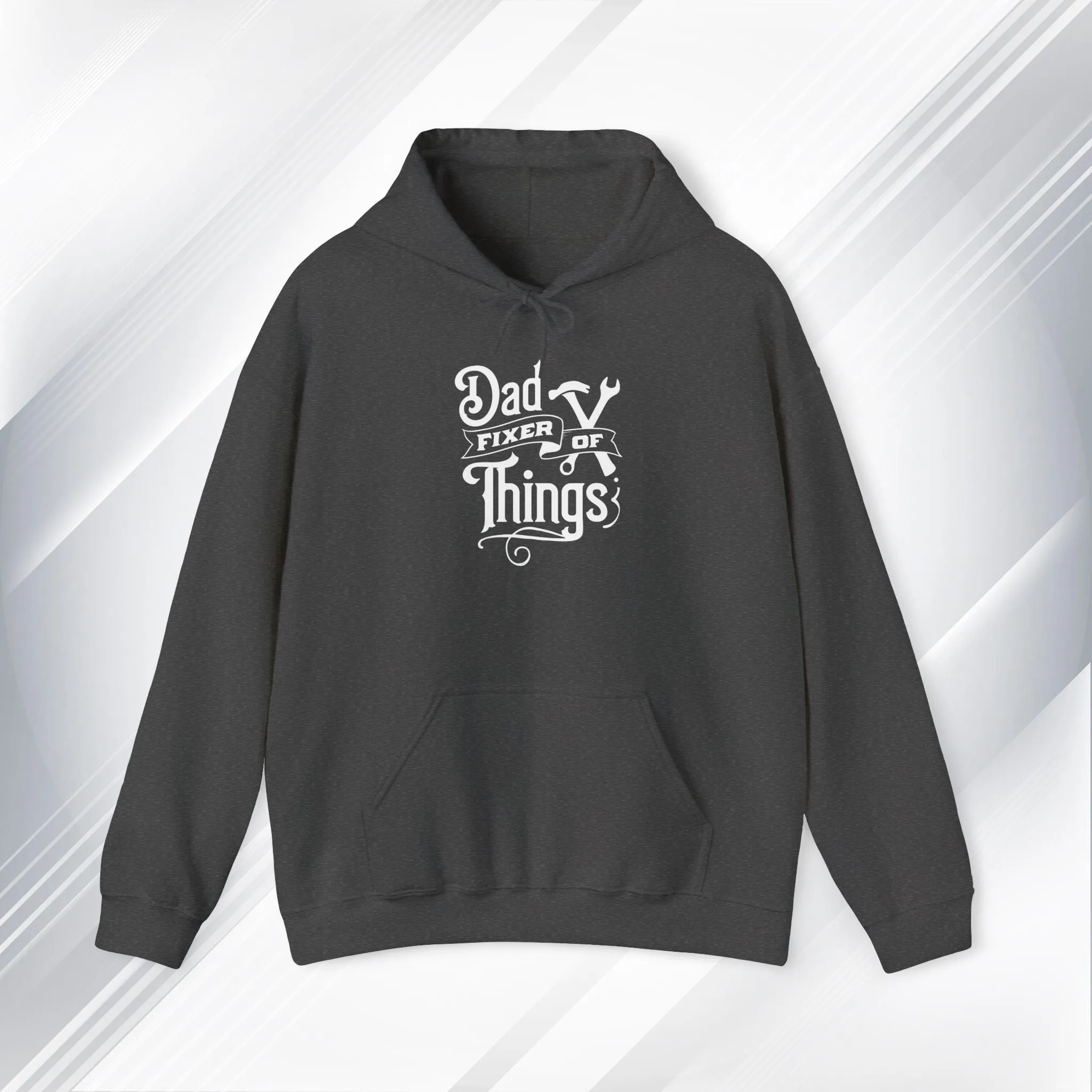 Dad Fixer Of Things Hooded Sweatshirt  - Unisex Heavy Blend™
