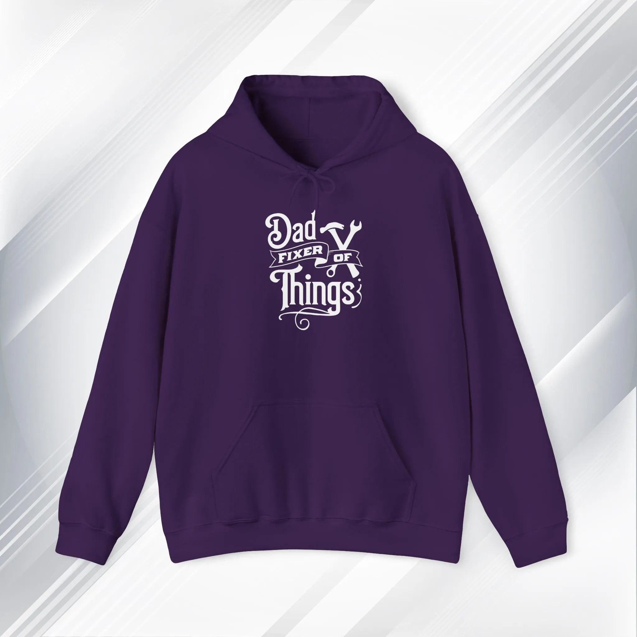 Dad Fixer Of Things Hooded Sweatshirt  - Unisex Heavy Blend™