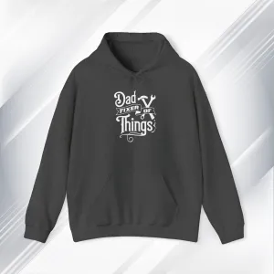 Dad Fixer Of Things Hooded Sweatshirt  - Unisex Heavy Blend™