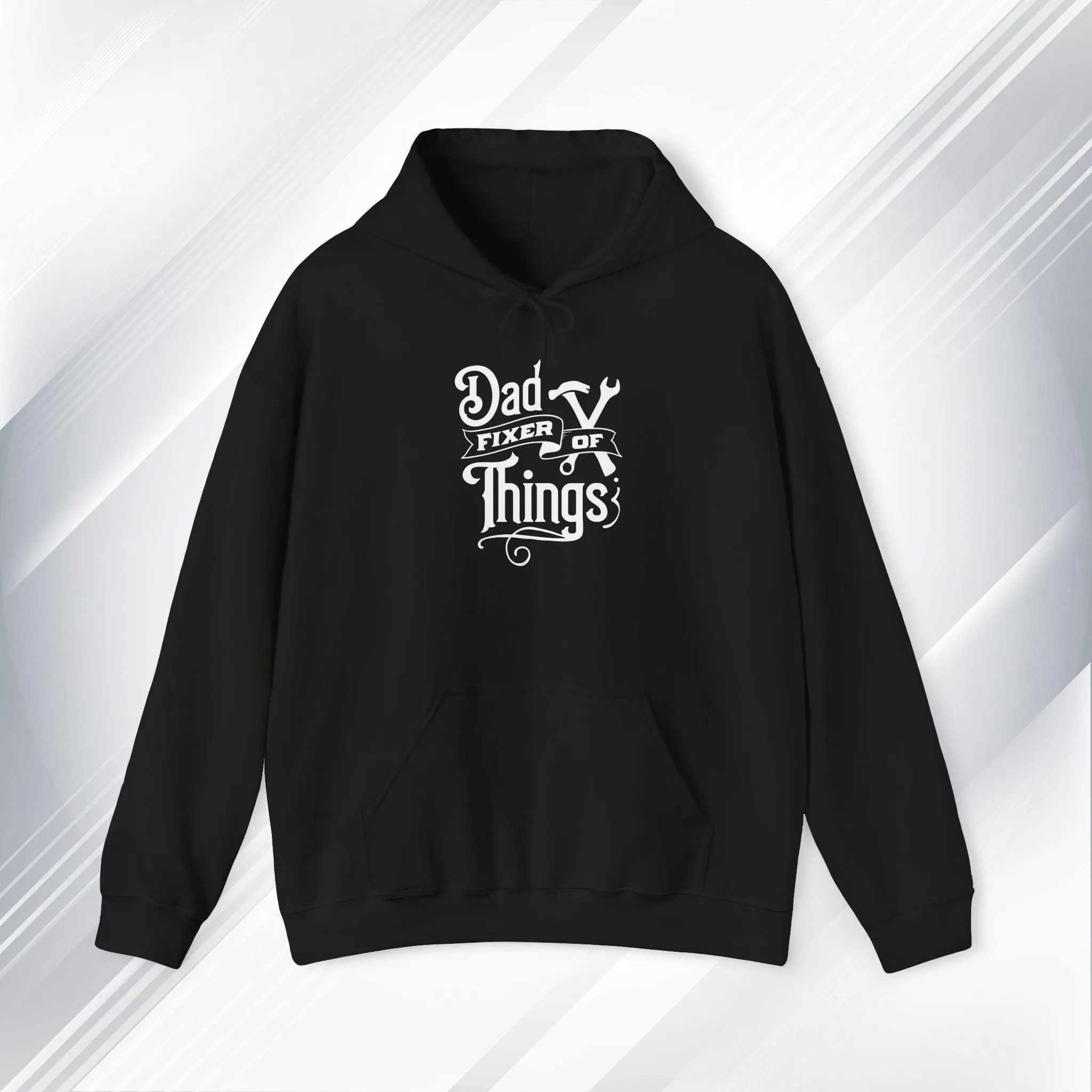 Dad Fixer Of Things Hooded Sweatshirt  - Unisex Heavy Blend™