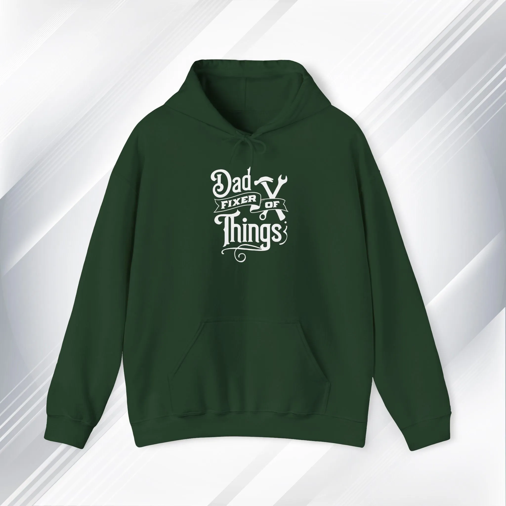 Dad Fixer Of Things Hooded Sweatshirt  - Unisex Heavy Blend™