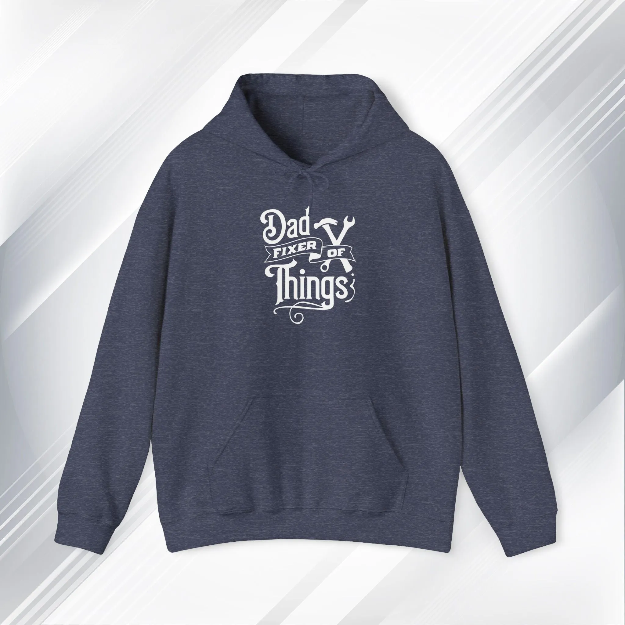 Dad Fixer Of Things Hooded Sweatshirt  - Unisex Heavy Blend™