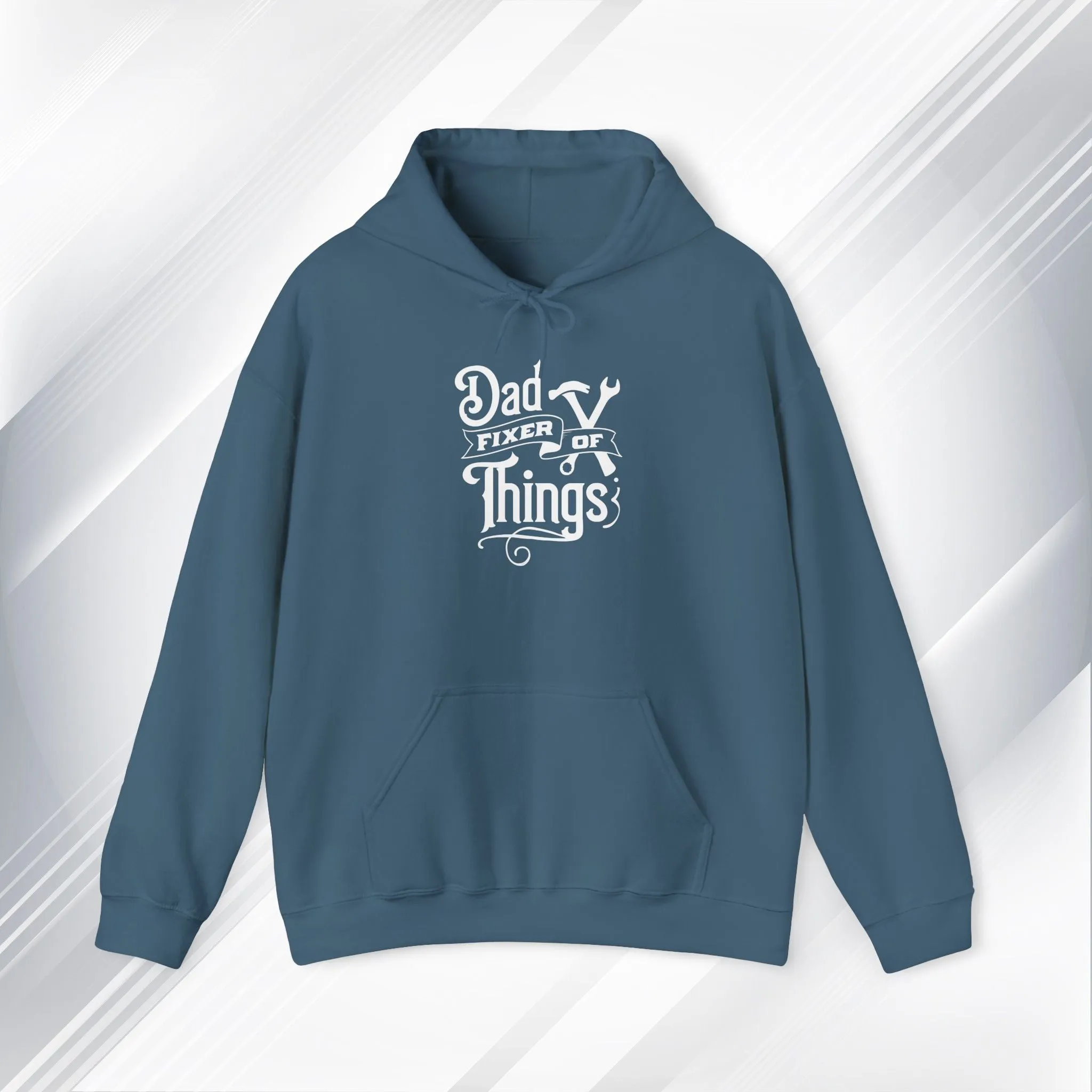 Dad Fixer Of Things Hooded Sweatshirt  - Unisex Heavy Blend™