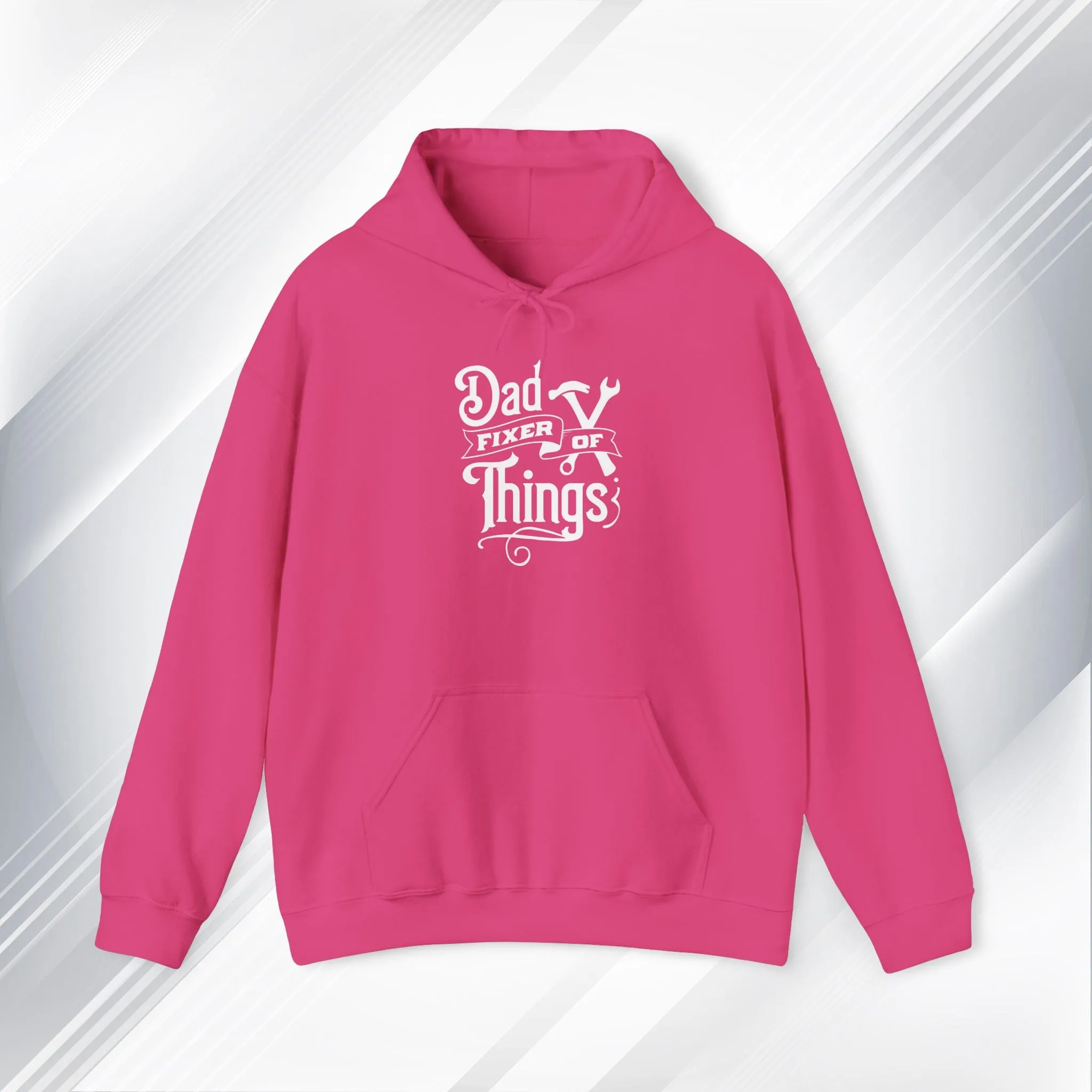 Dad Fixer Of Things Hooded Sweatshirt  - Unisex Heavy Blend™