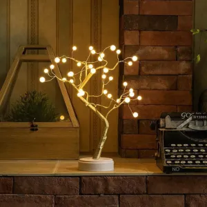 Desk Lamp Bonsai Lighted Tree