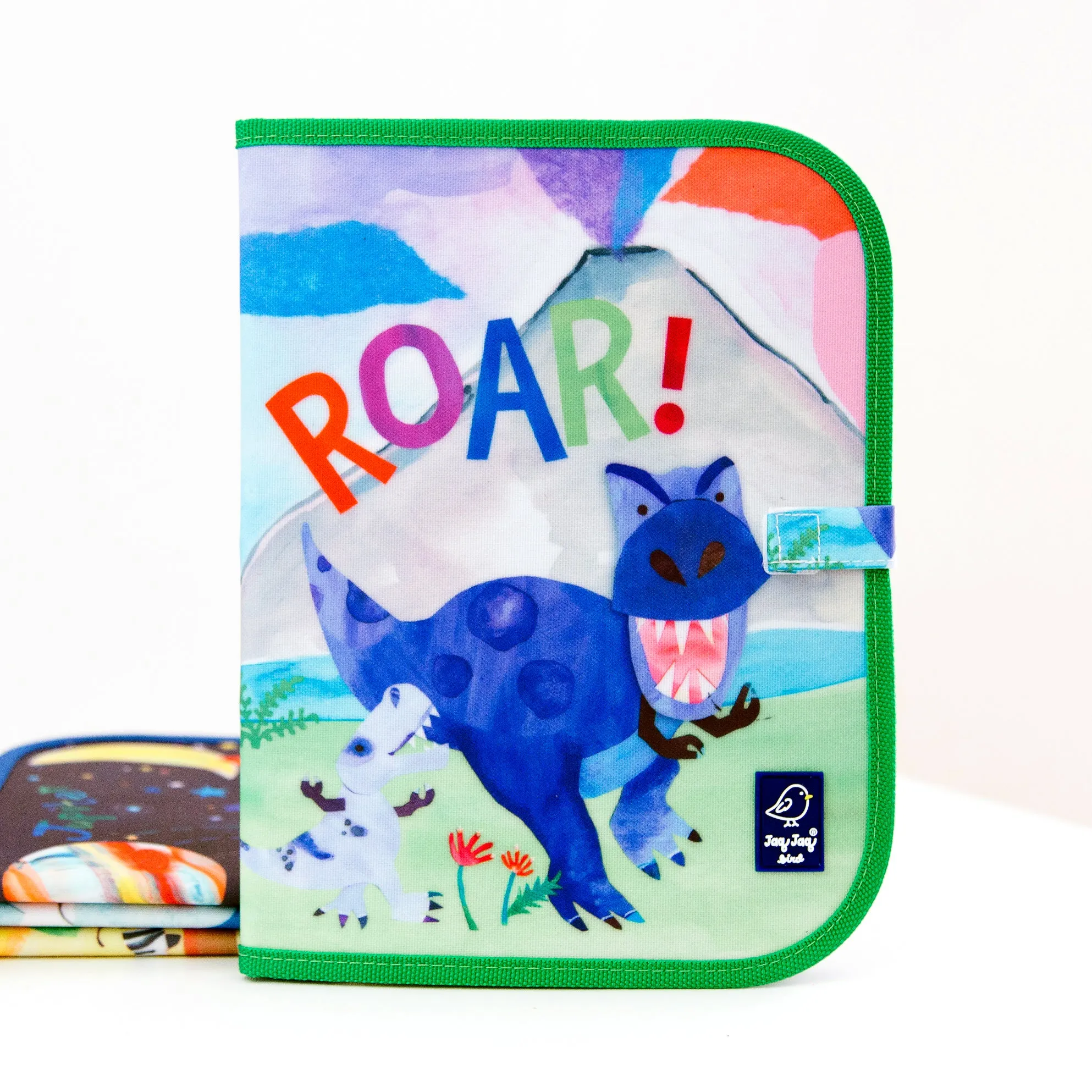 Dinosaur Dry Erase Wipe Fold   Go Place Mat and Chalk Mat