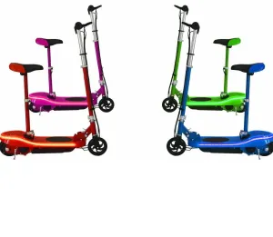 Electric E Scooter Pro With Seat And LED Lights