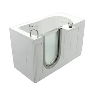 Ella's Bubbles 93107NF Elite walk-in-bathtub, 30"x 52", White
