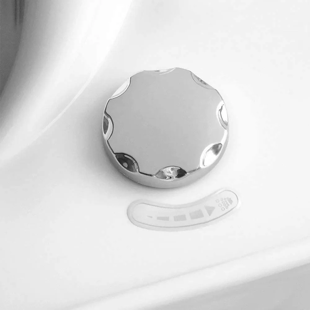 Ella's Bubbles H3108 Elite Hydro Massage Acrylic Walk-In Bathtub, Inward Swing Door, Thermostatic Control Faucet, White