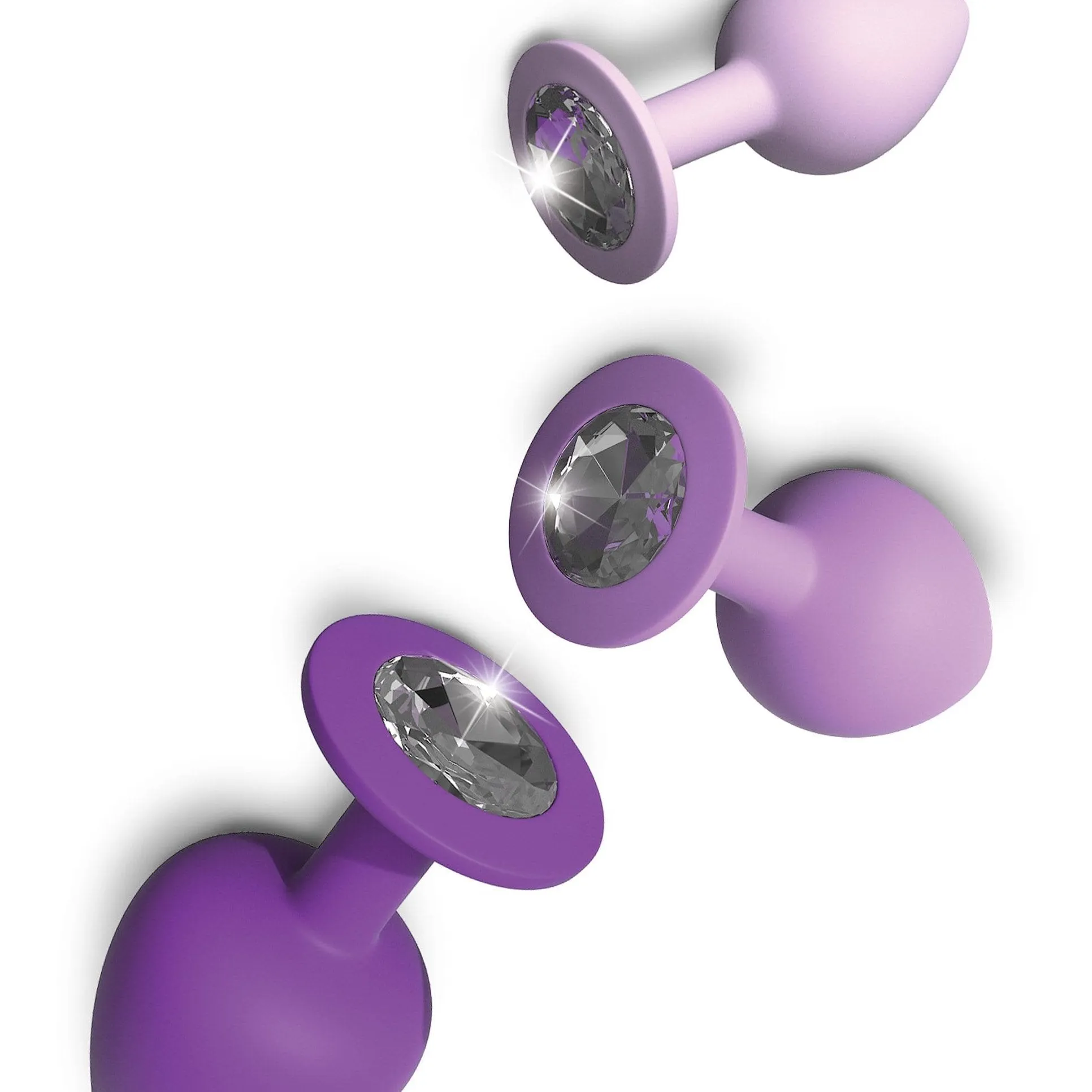 Fantasy For Her Little Gems Silicone Anal Trainer Set