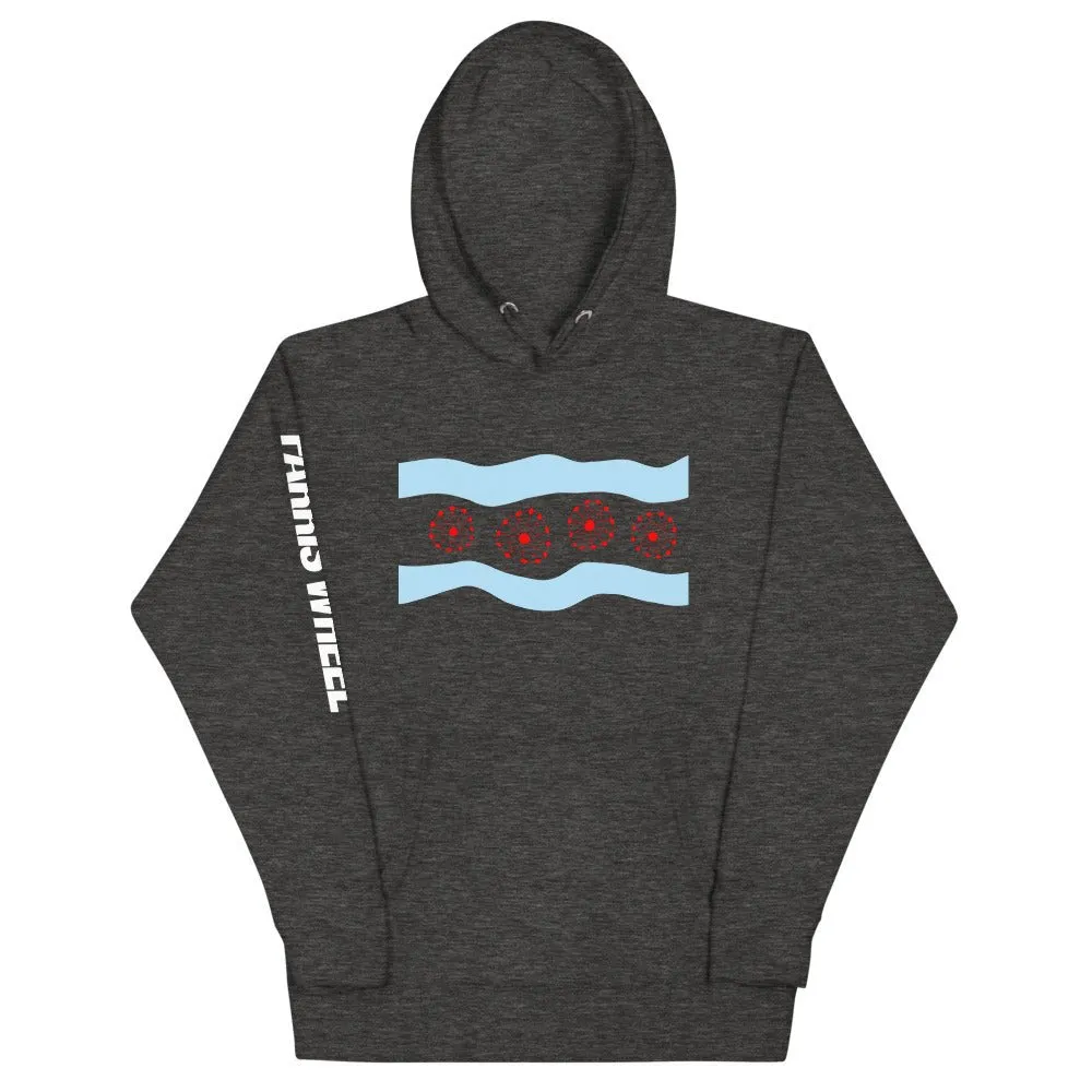 Farris Wheel Chicago Acid House Unisex Hoodie