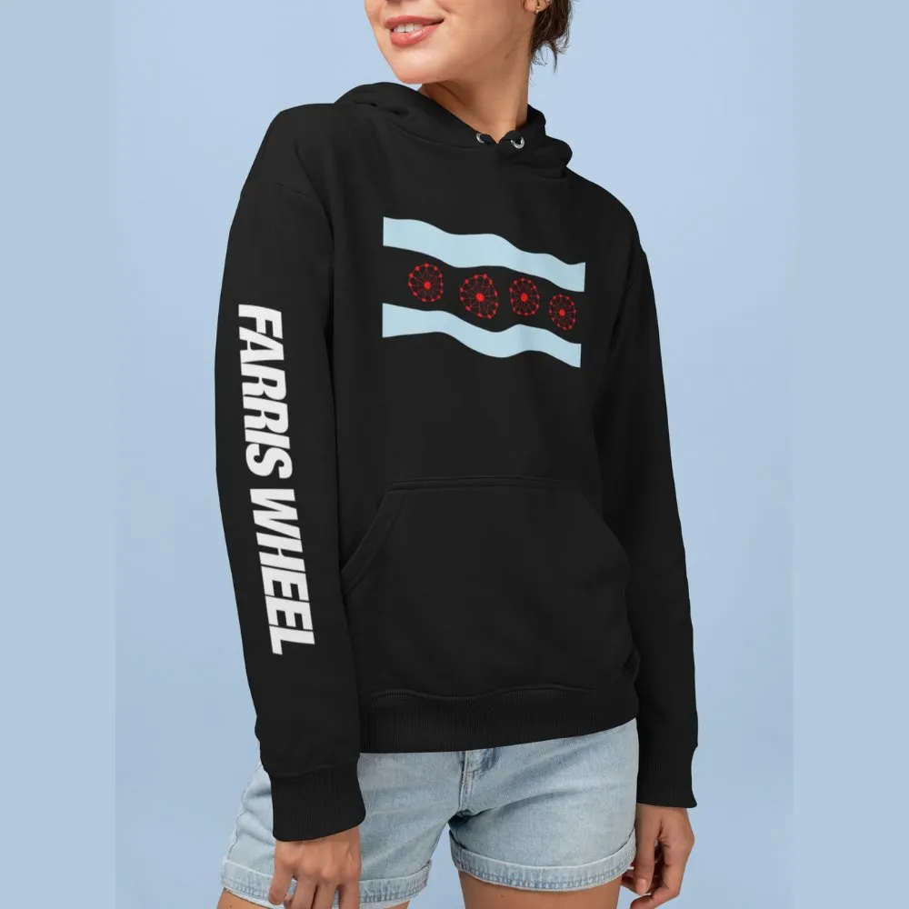 Farris Wheel Chicago Acid House Unisex Hoodie