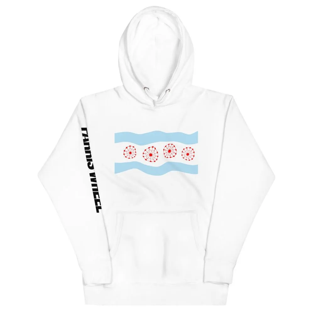 Farris Wheel Chicago Acid House Unisex Hoodie