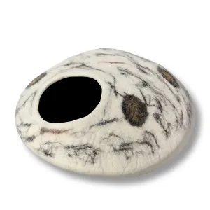 Felted Patch Design Cat House