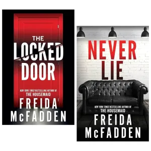 Freida McFadden 2 Books Collection Set (Never Lie & The Locked Door)
