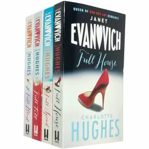 Full Series Collection 4 Books Set By Janet Evanovich & Charlotte Hughes (Full House, Full Tilt, Full Speed, Full Blast)