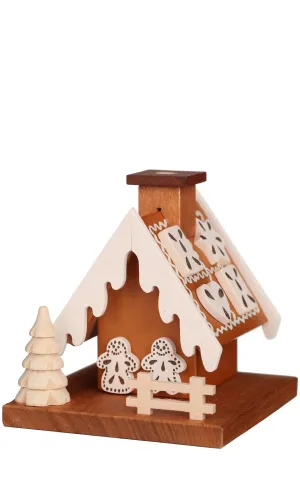 German Incense Smoker: Gingerbread House