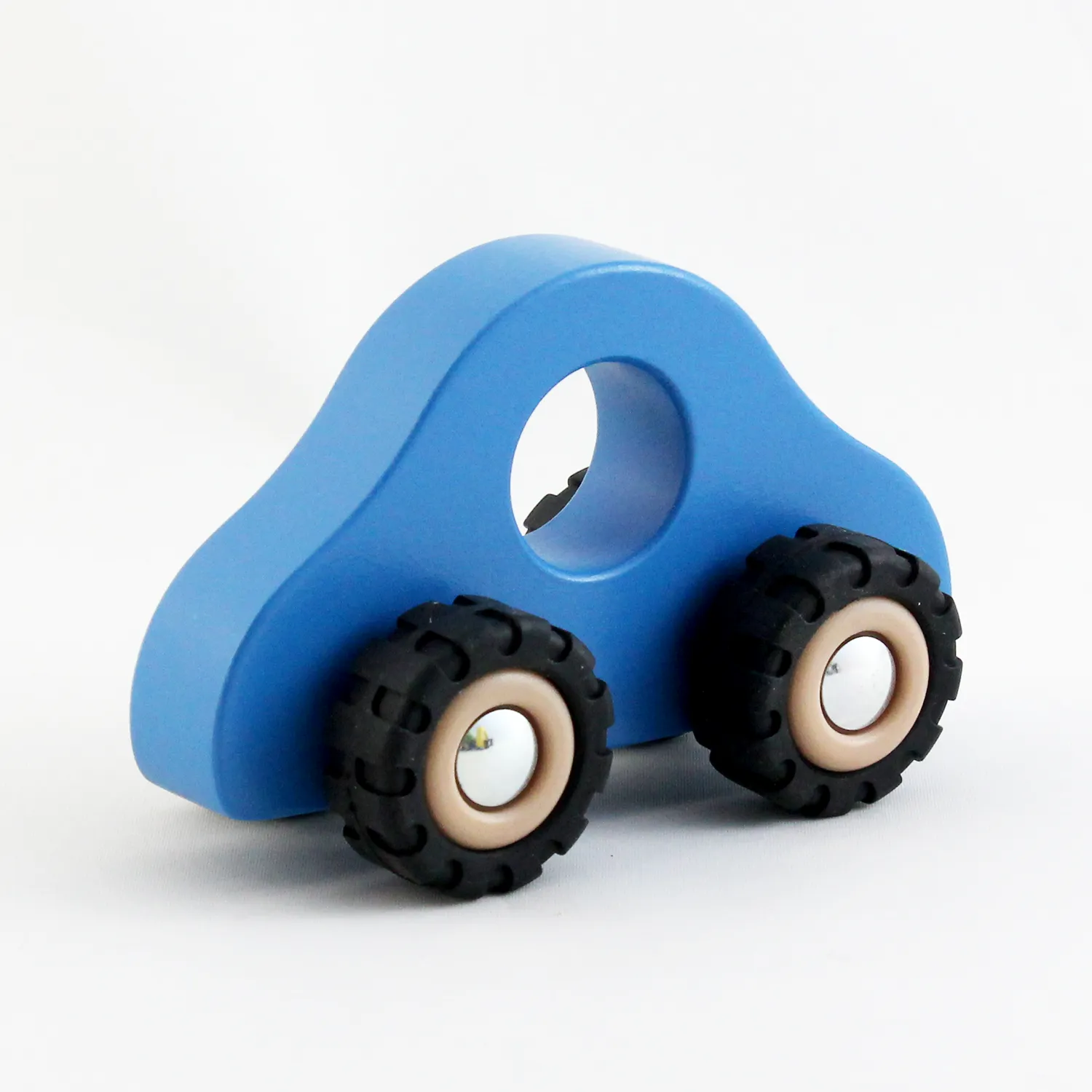 Goki Wooden Push-Along Colour Vehicle
