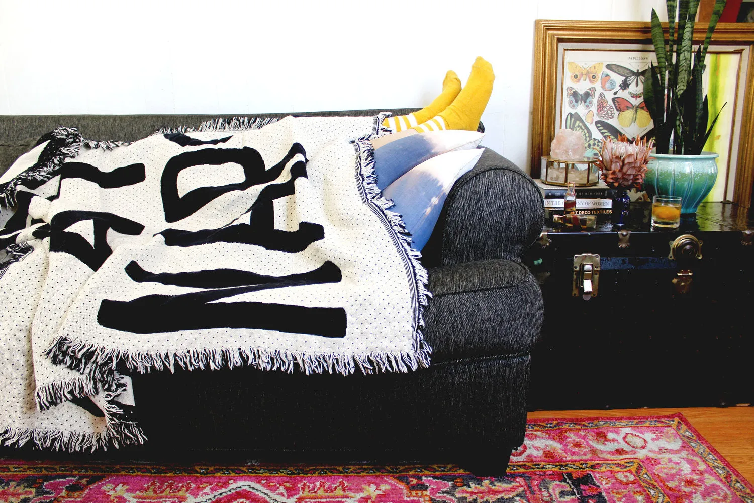 Good at Naps Throw Blanket