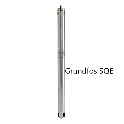 Grundfos 22SQ15-220 240V SQ Series Well Pump, 22 GPM, 1.5 HP, 220 Ft