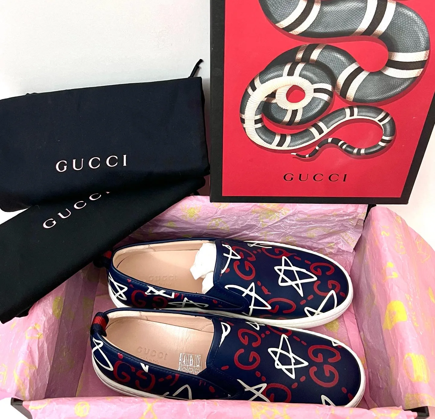 Gucci Ghost Slip-on Trainers