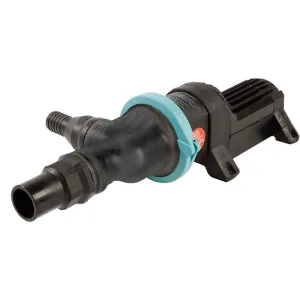 Gulper Grouper Mk3 Fishbox/Waste Pump w/90 deg Ports - 12V
