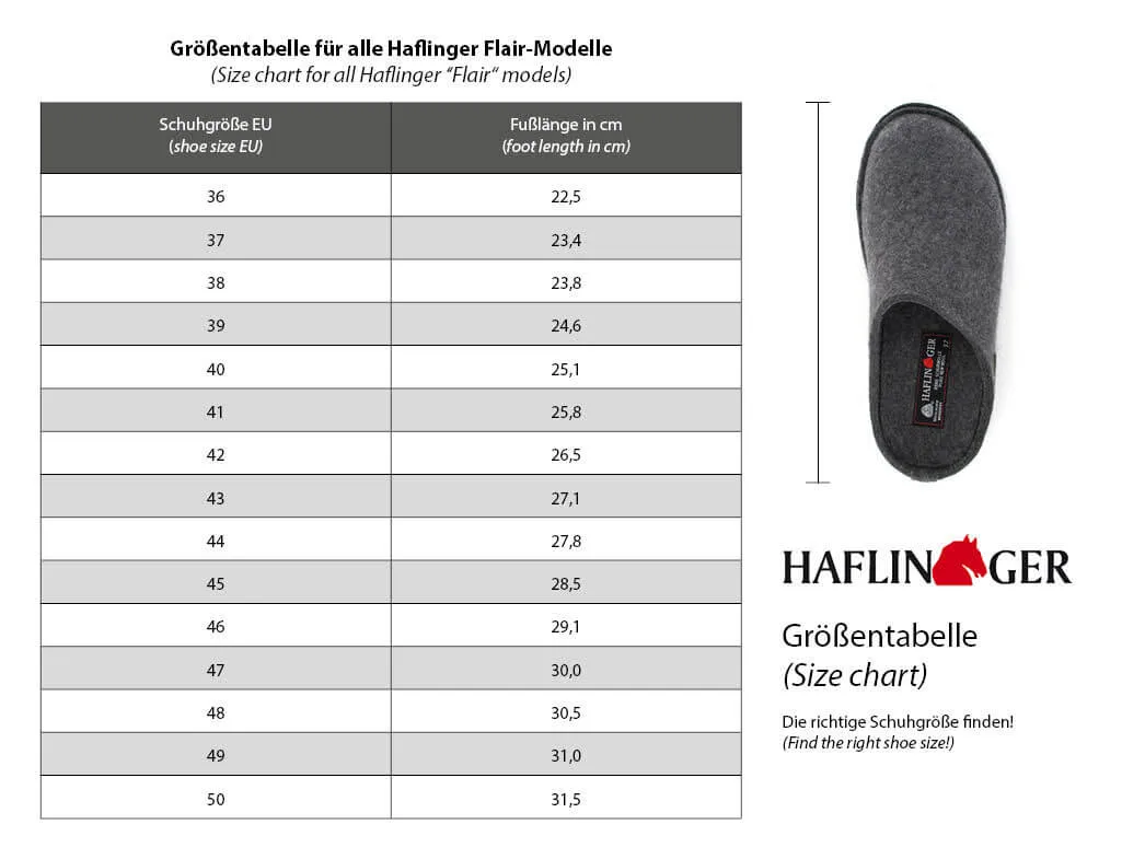 HAFLINGER Slipper | Flair Soft, Jeans