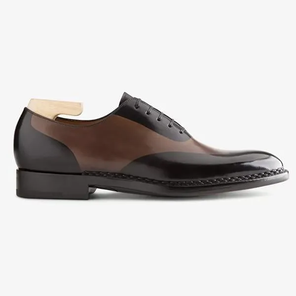 Hand Painted Oxford Shoes Leather Shoes