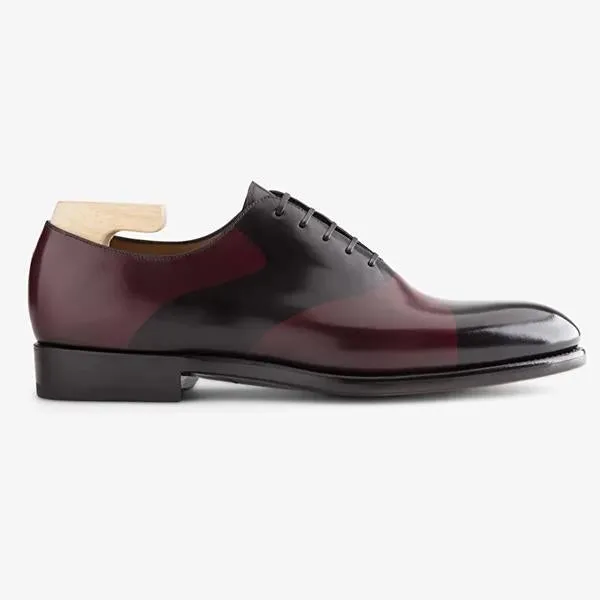 Hand Painted Oxford Shoes Leather Shoes