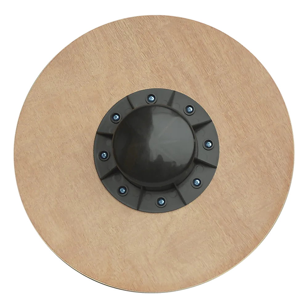 Heavy Duty 15.5" Wooden Balance Board with Non-Slip Pad [ONLINE ONLY]