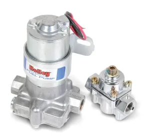 Holley 110 GPH Blue® Electric Fuel Pump With Regulator Suit Carby Engines