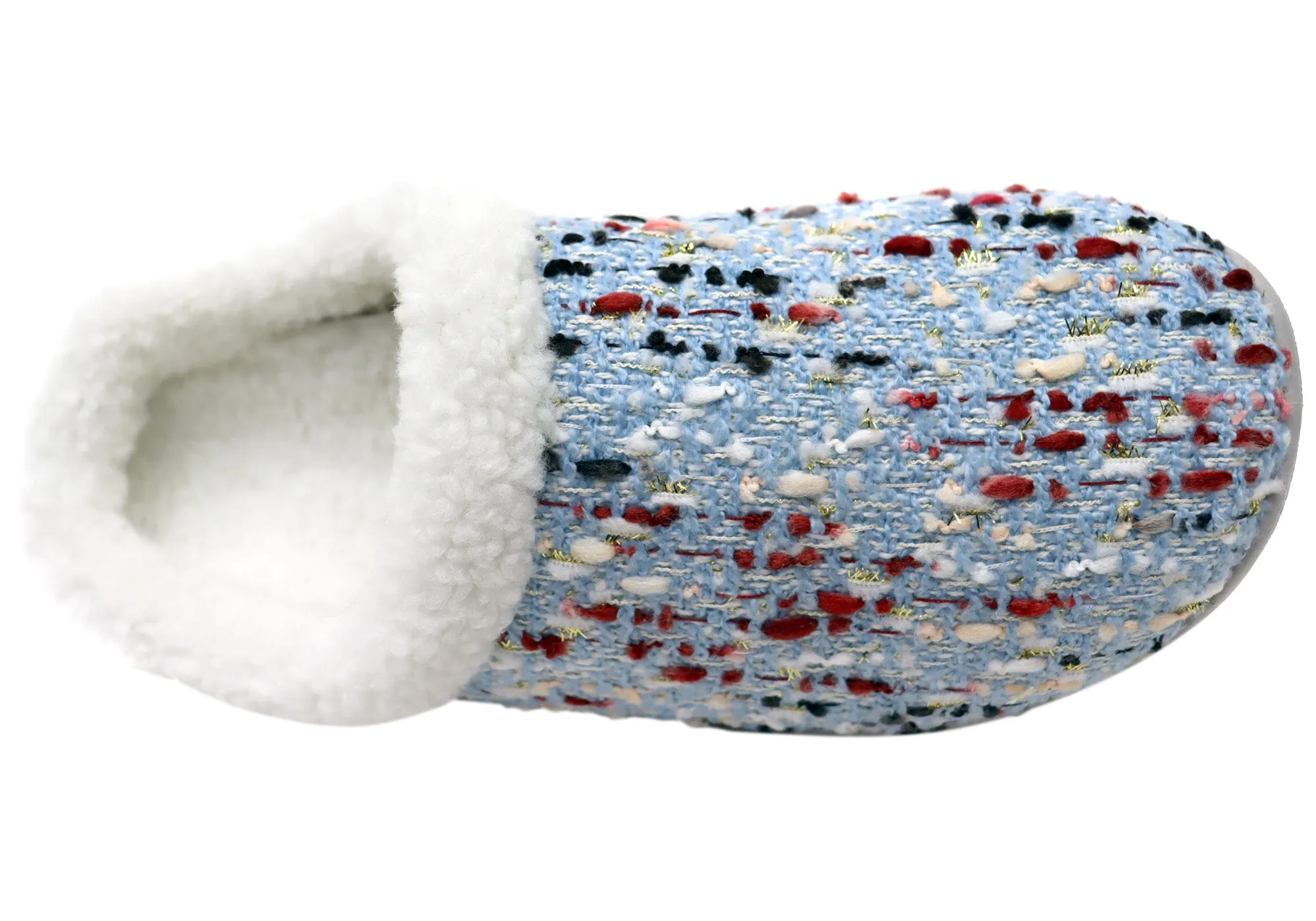 Homyped Glade Womens Supportive Comfortable Open Back Slippers