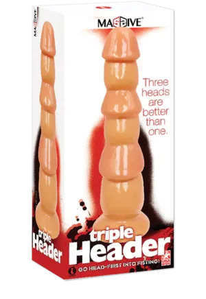 Icon Brands - Massive Triple Header - 3 Head Dildo 12 Inch