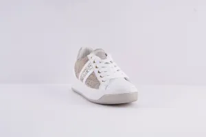 IGI & CO - 1659311 LACED FASHION SHOE - WHITE/BEIGE