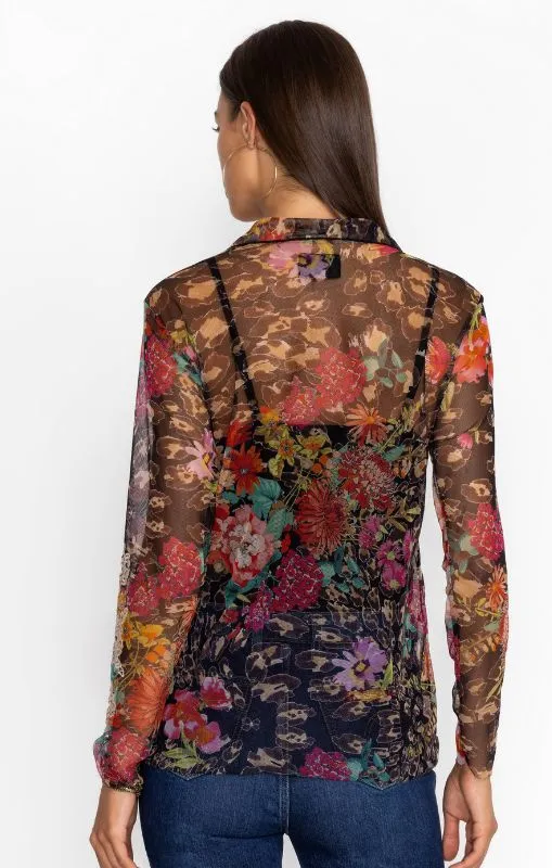 Johnny Was - Mazzy Button Down Fitted Blouse