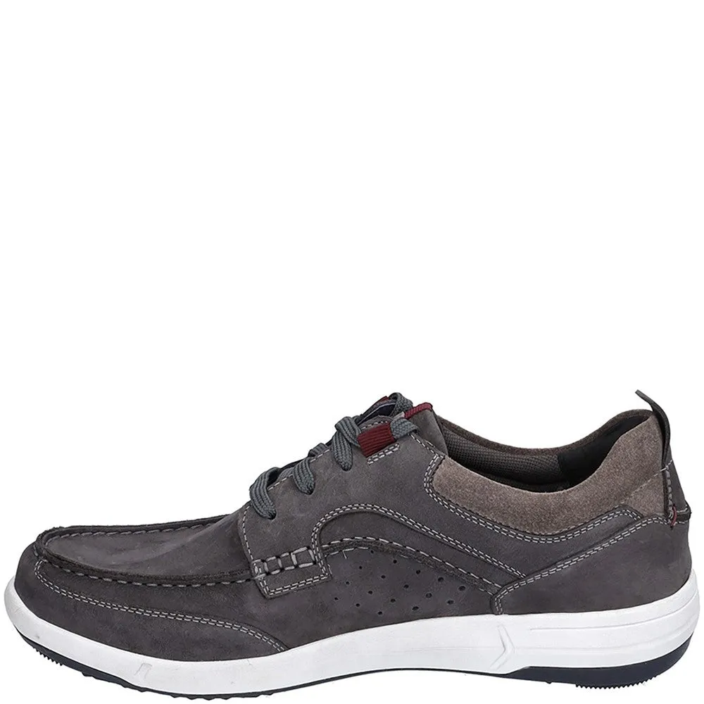 Josef Seibel Enrico nubuck lace up trainer