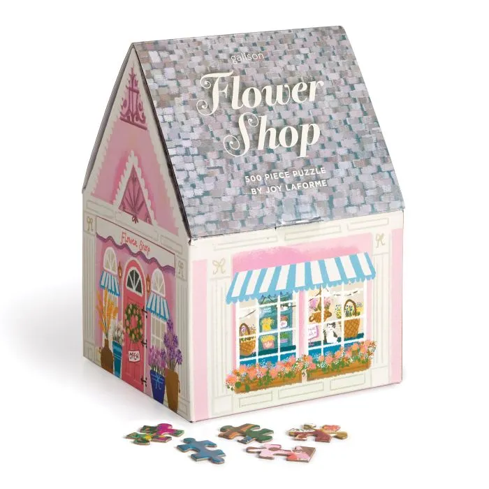 Joy Laforme Flower Shop Puzzle - 500pc