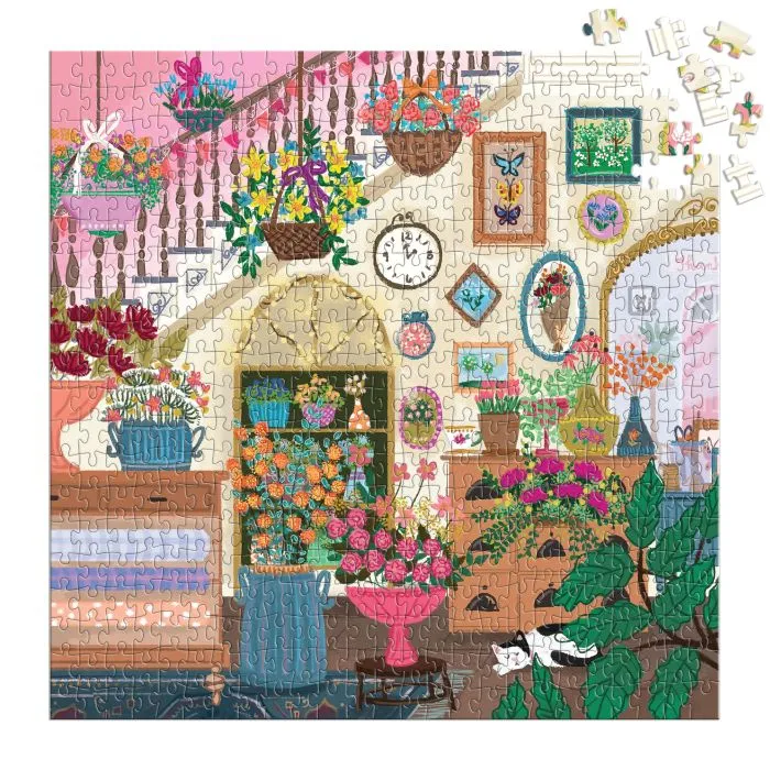 Joy Laforme Flower Shop Puzzle - 500pc