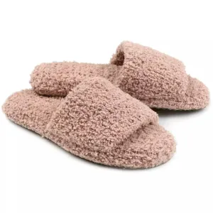 Kashwere Ultra Soft Vintage Rose Plush Spa Slippers ~ LAST CHANCE SALE ~ LIMITED QUANTITIES