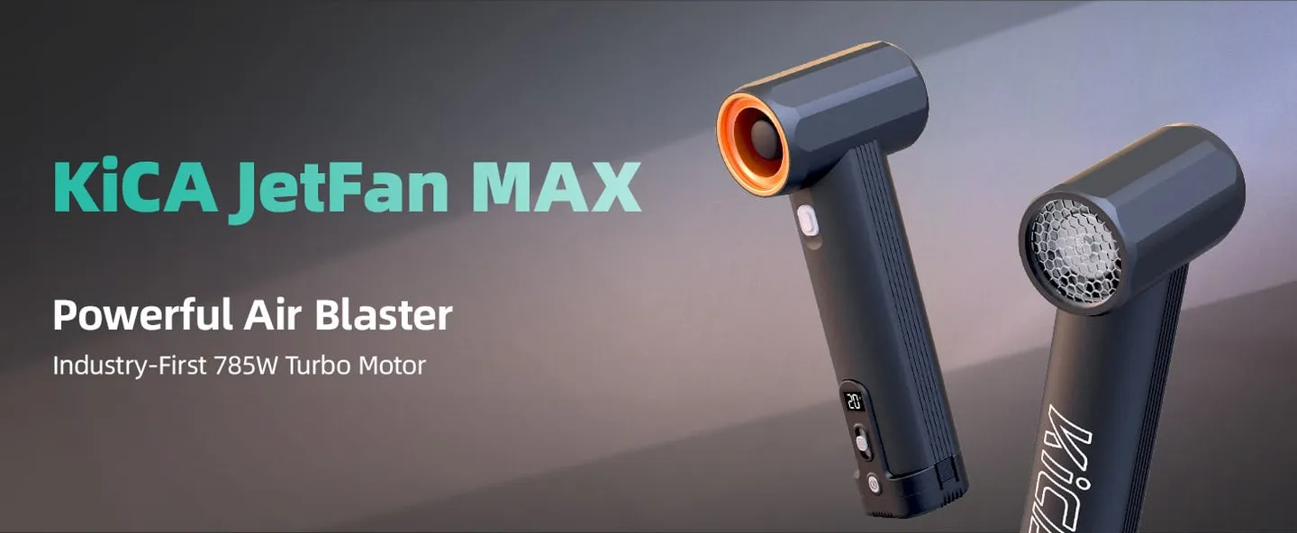 KiCA Super Jet Fan Max