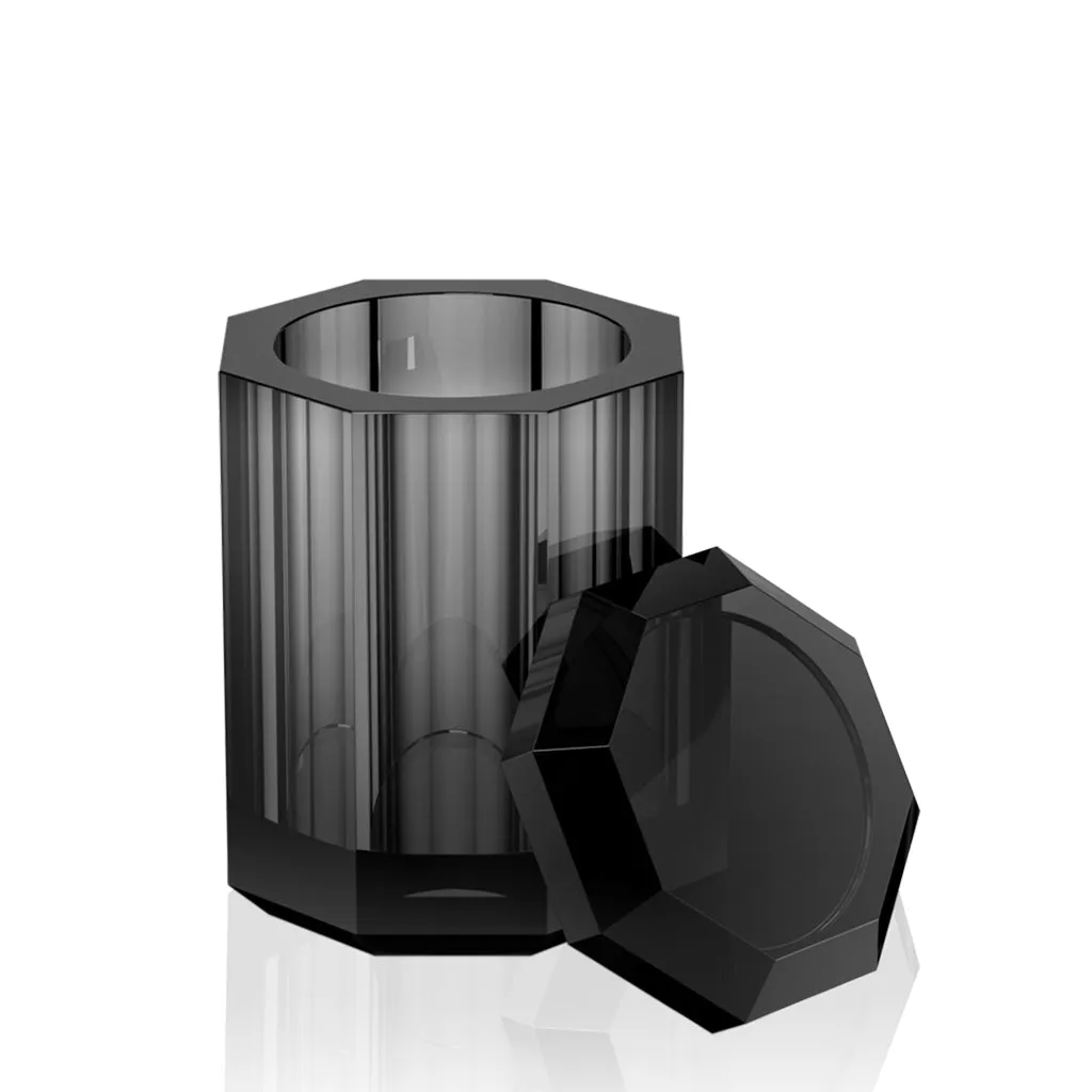 Kristall Bathroom Accessories Set - Free Standing - Glass/Anthracite