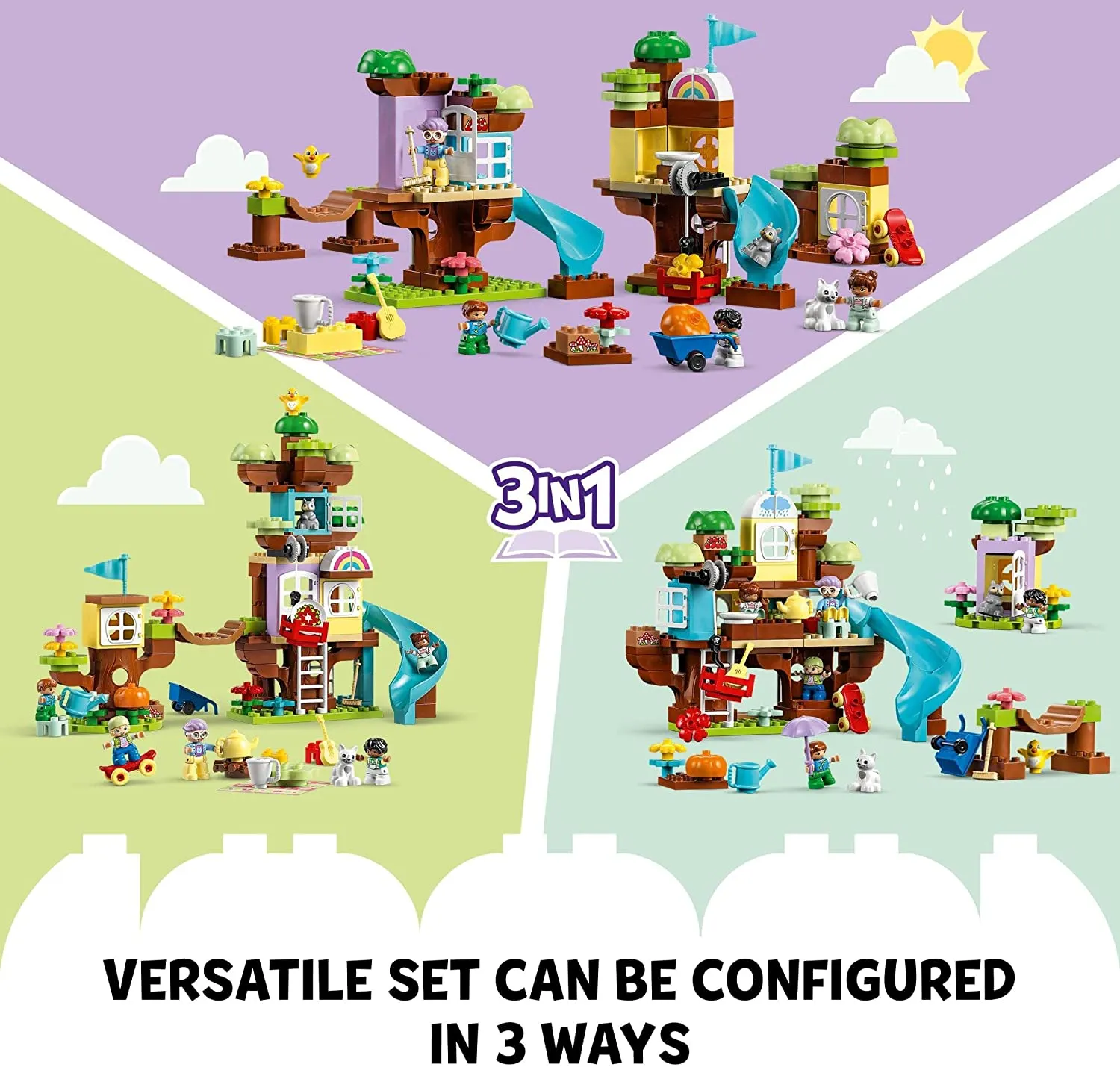 Lego Duplo 3in1 Tree House (10993)