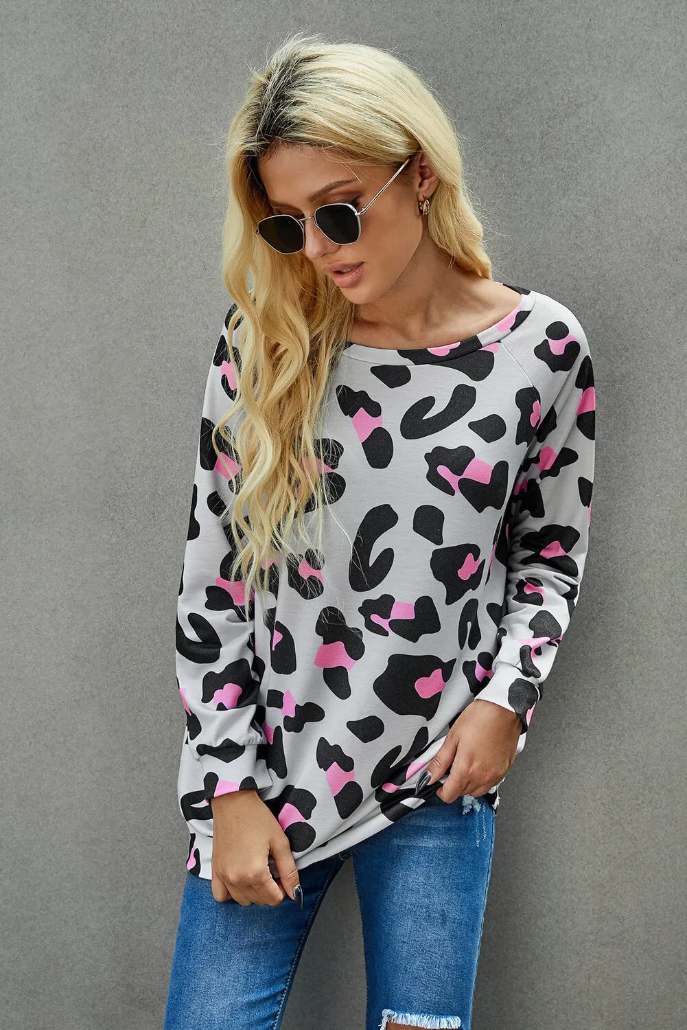 Leopard Long Sleeve Top