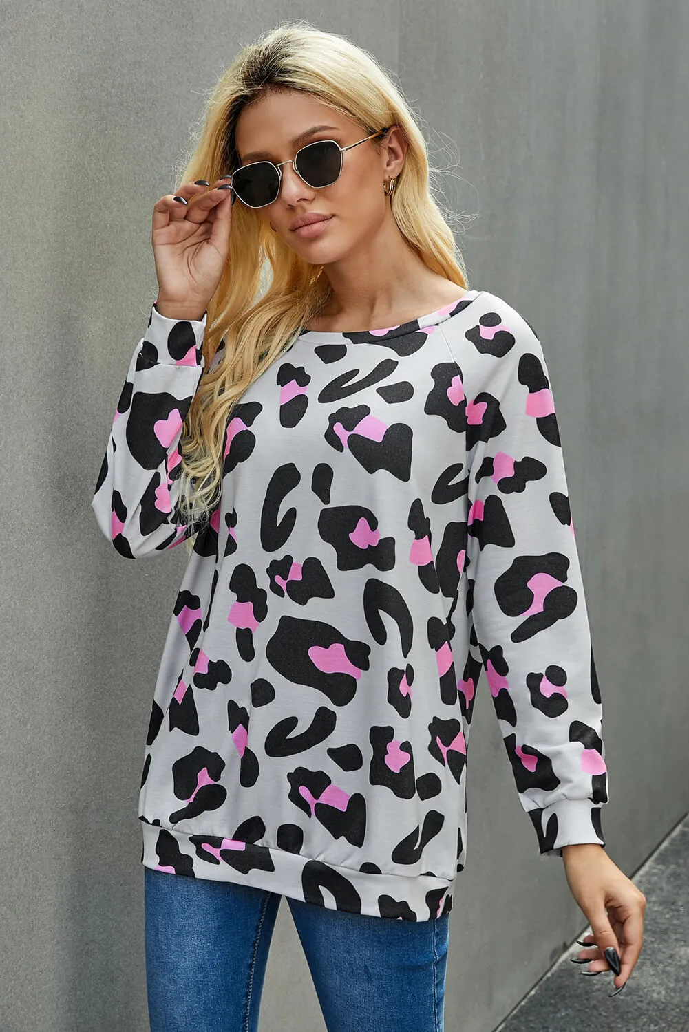 Leopard Long Sleeve Top