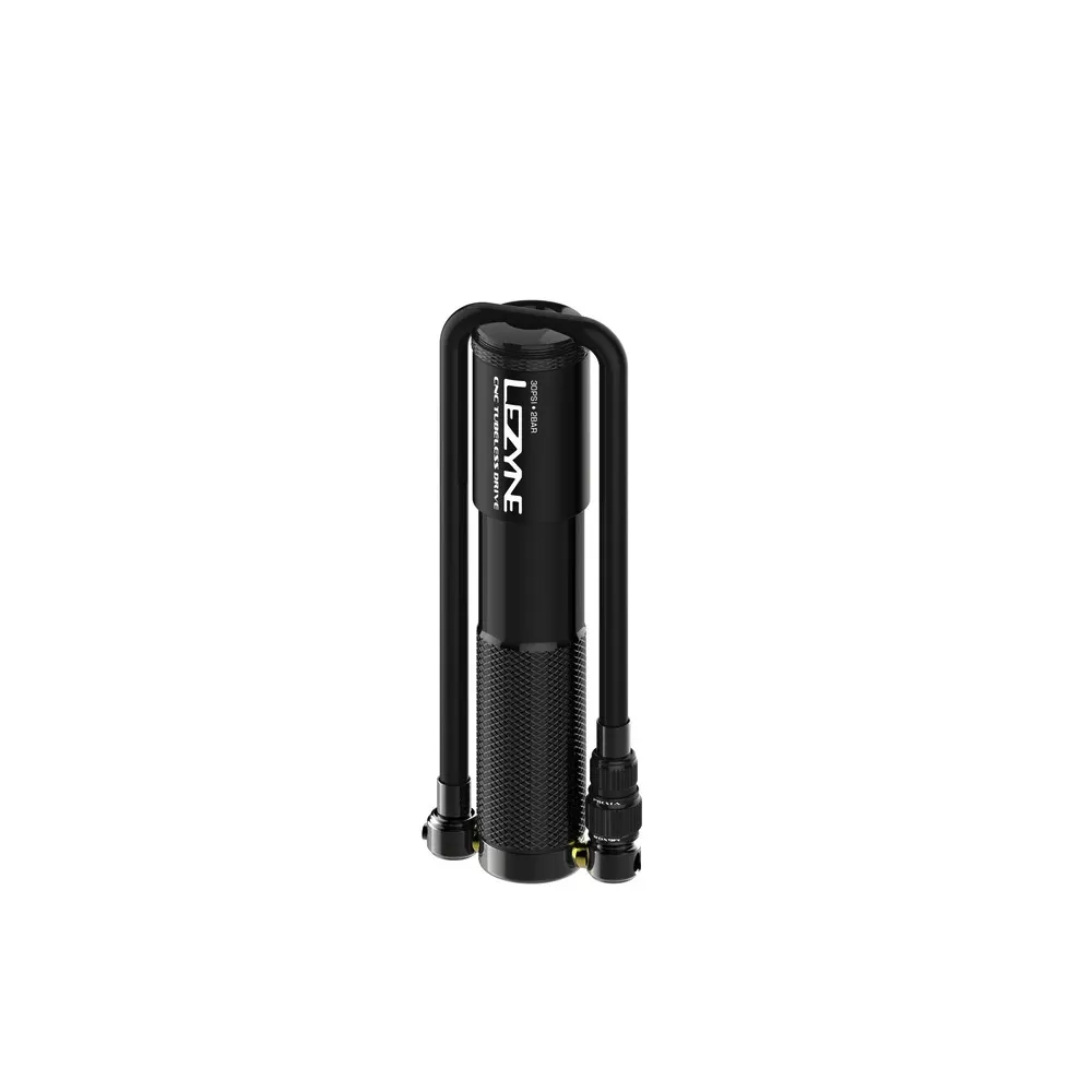 Lezyne CNC Tubeless Drive Pump - Black