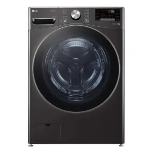 LG 21KG Black Steel Front Loader Washing Machine F0P2CYV2E