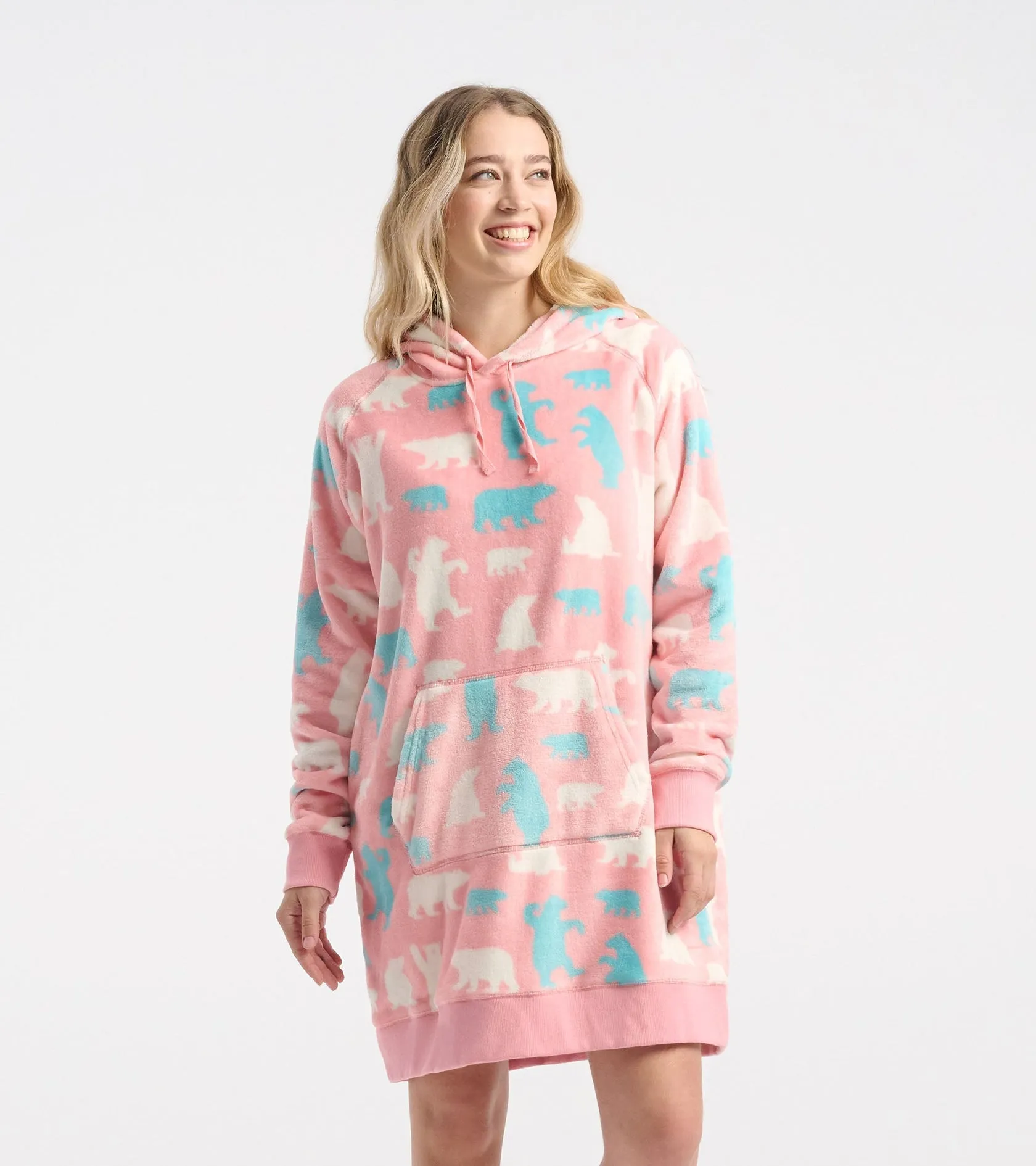 Little Blue House Oversized Fleece Hoodie
