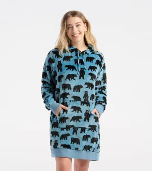 Little Blue House Oversized Fleece Hoodie