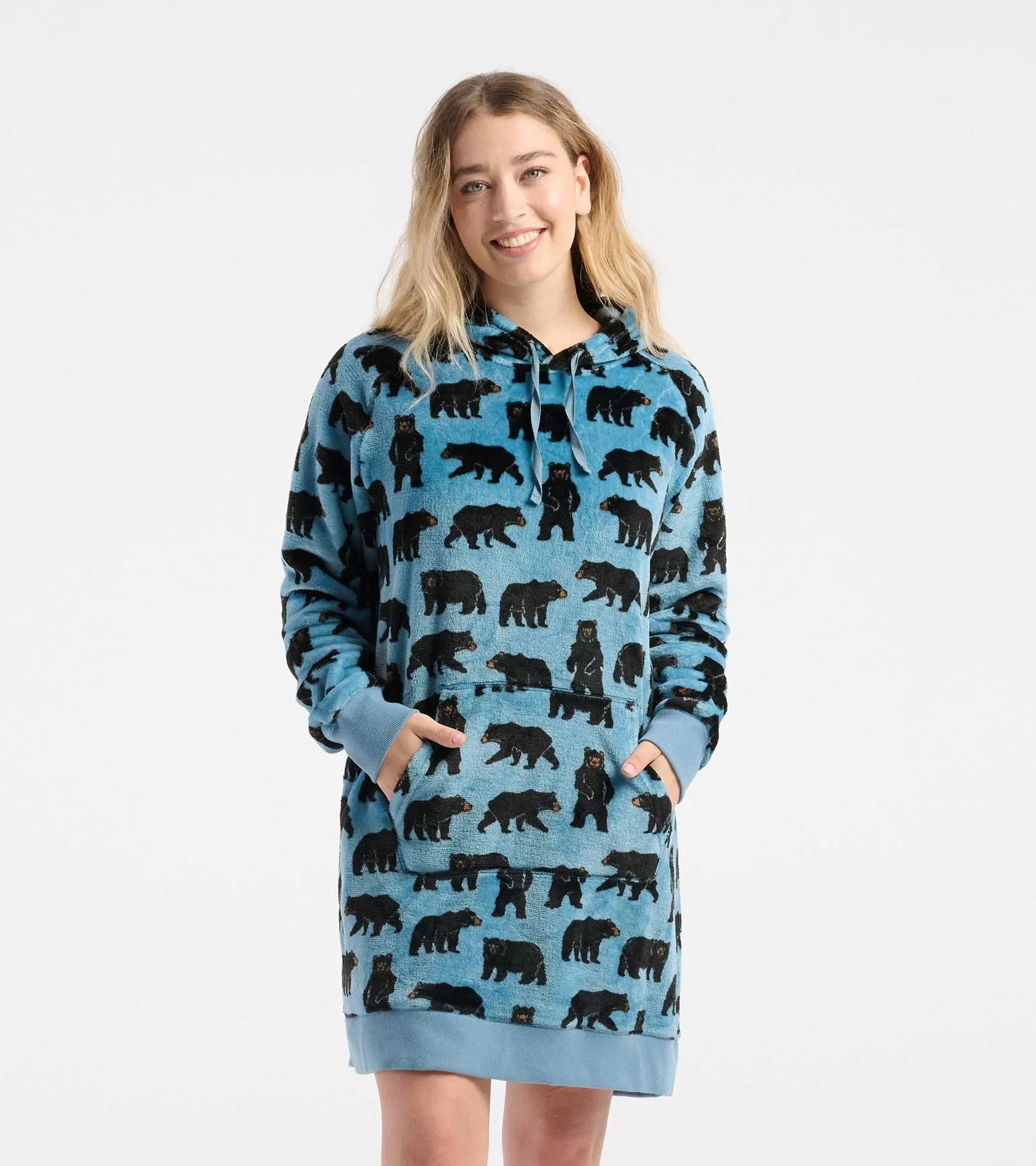 Little Blue House Oversized Fleece Hoodie