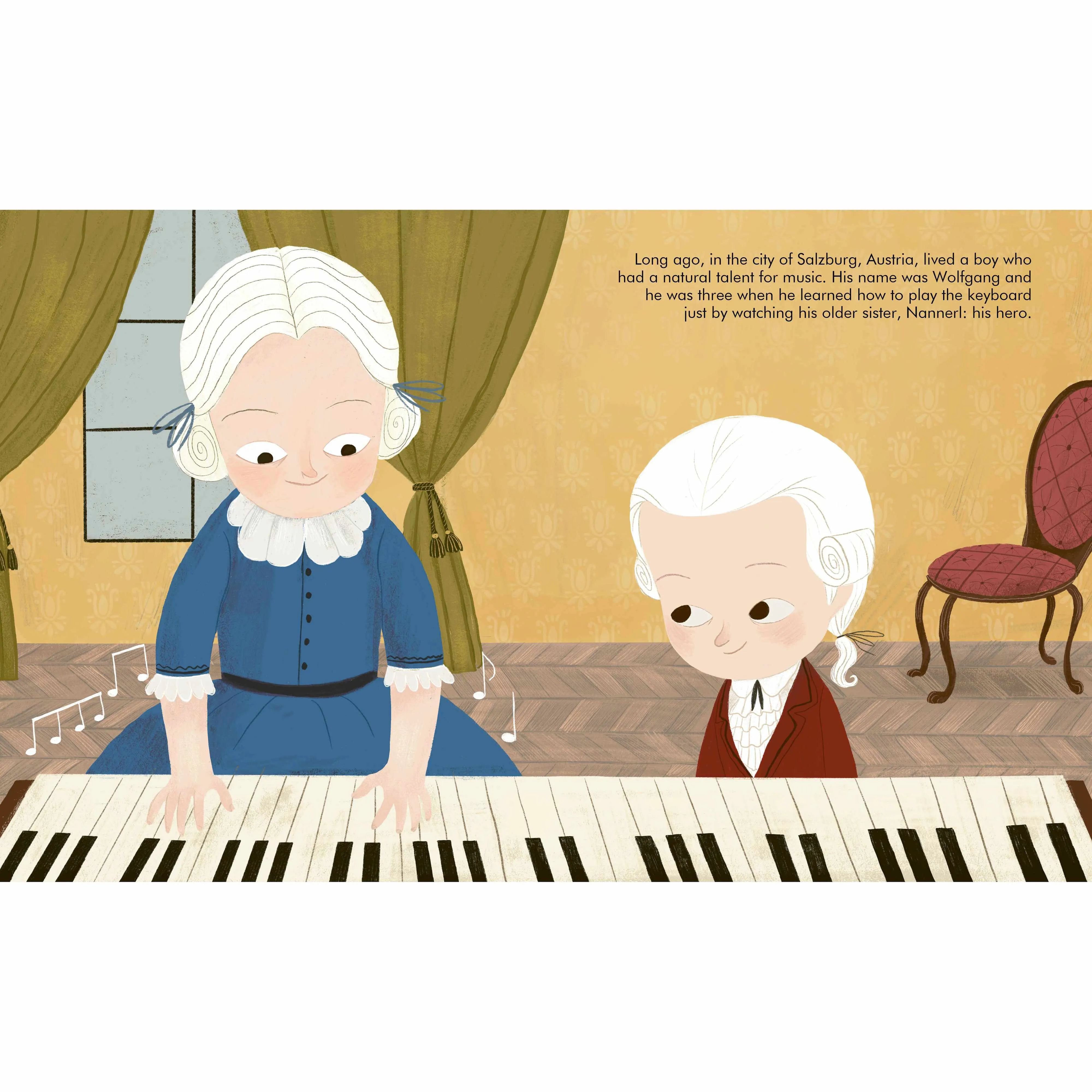 Little People, Big Dreams: Mozart - Maria Isabel Sanchez Vegara